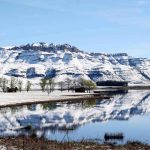 Winter Drakensberg mountain Winter Drakensberg mountain